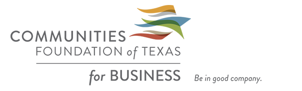Aff_csfb Communities Foundation of Texas for Business logo - "Be in good company"