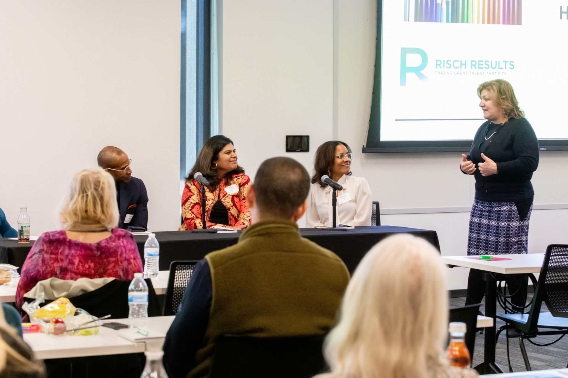 Jolene and panel at Unconscious Bias Event